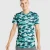Teal Print