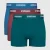 Deep Teal/Core Blue/Washed Burgundy