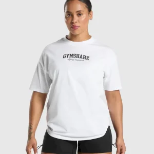 Lifting Essentials Graphic Oversized T-Shirt