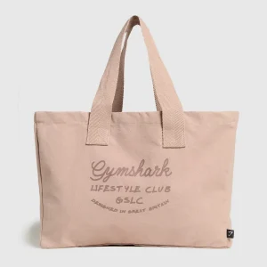 Script Oversized Tote