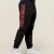 Black/Vivid Red