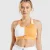 Apricot Orange/White