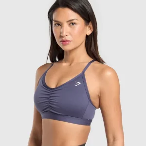 Ruched Sports Bra