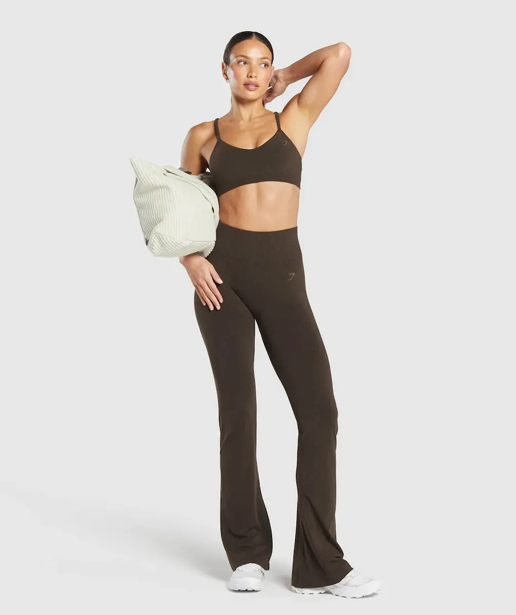 Luxe Seamless Flare Leggings - Image 4