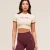 Oat White/Burgundy Brown