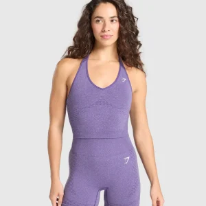 Vital Halter Neck Tank With Shelf