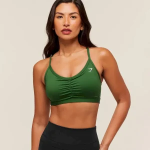 Ruched Sports Bra